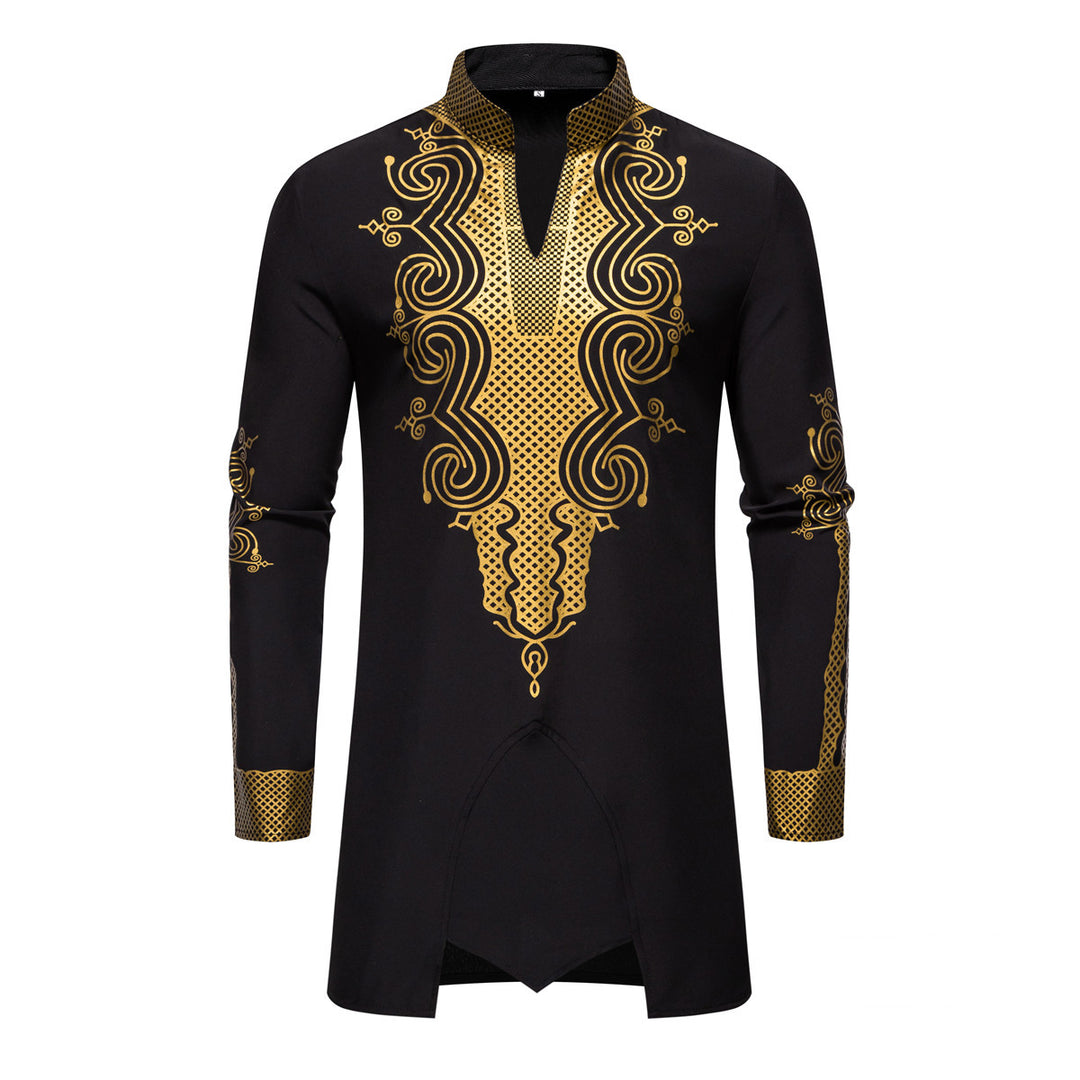 Herren traditionelles Outfit mit aufwendigem Muster EB