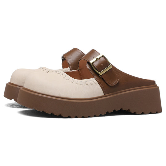 Damen Elegante und komfortable Mokkassins mit verstellbarem Riemen EB