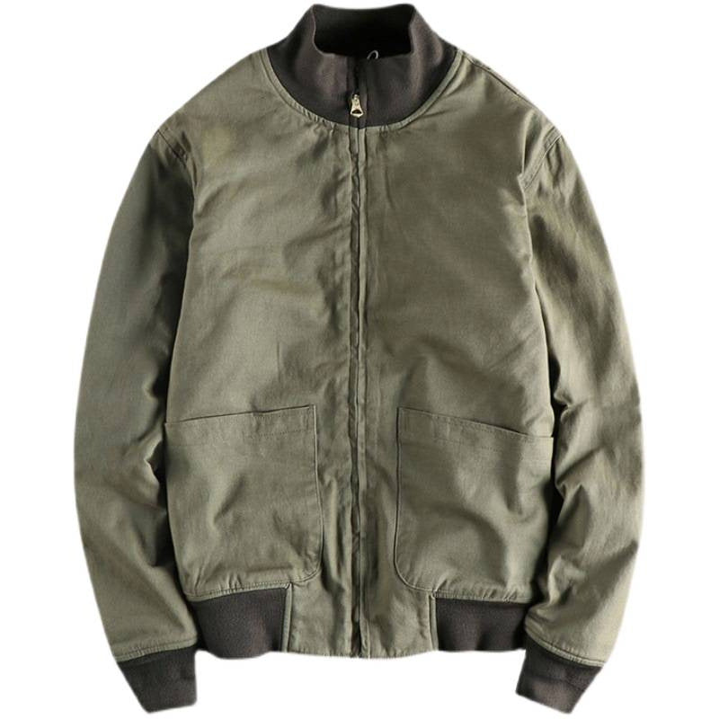 Damen Übergangsjacke mit hohem Kragen und praktischen Taschen EB