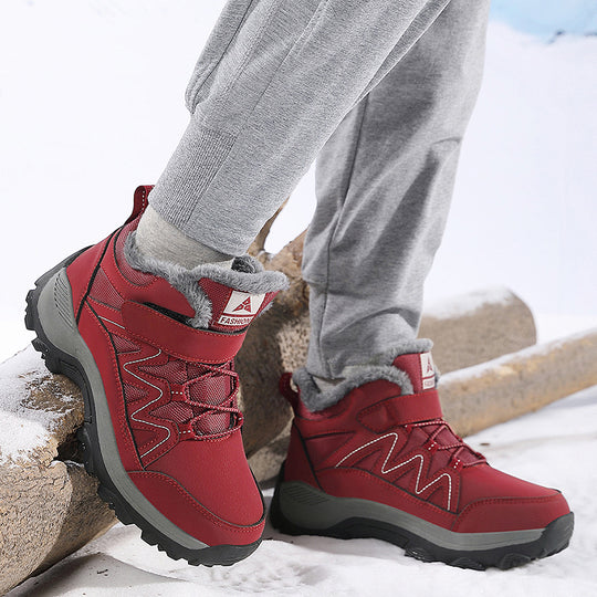 Damen isolierte Winterstiefel mit rutschfester Sohle und weichem Innenfutter EB 1770349926