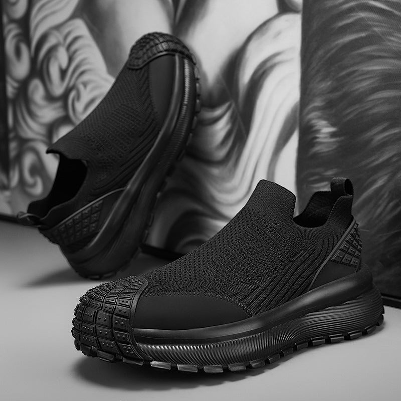 Damen Slip-On Sportsneaker mit dämpfender Sohle und atmungsaktivem Obermaterial EB