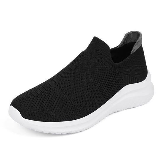 Damen Atmungsaktive Slip-On Sneakers mit stoßdämpfender Sohle EB