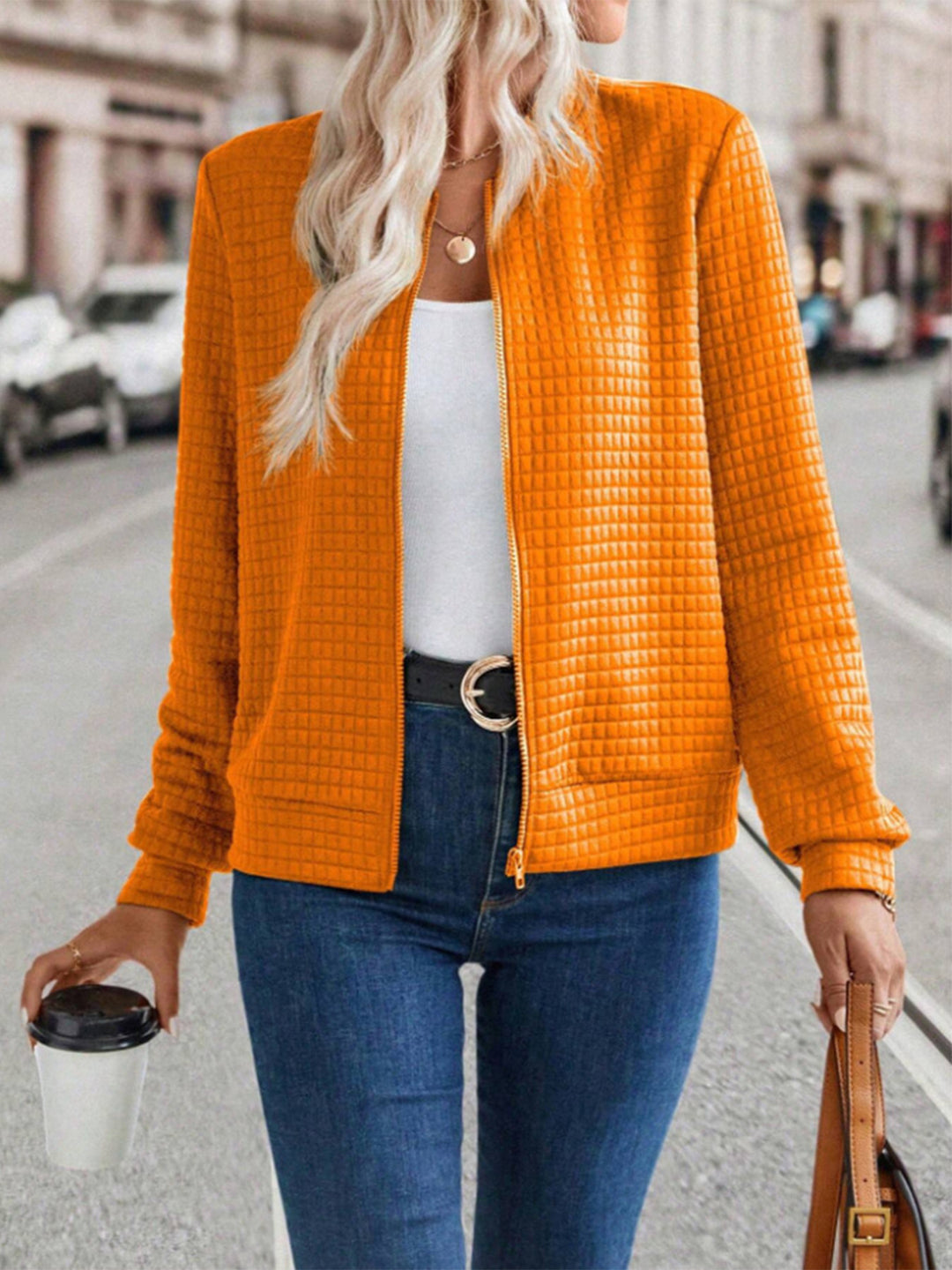 Damen modische Steppjacke EB