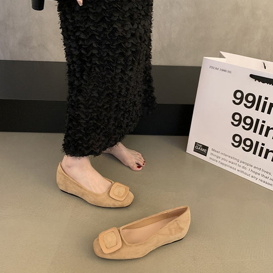 Damen elegante Ballerinas mit modischem Schleifenakzent und komfortabler Innensohle EB