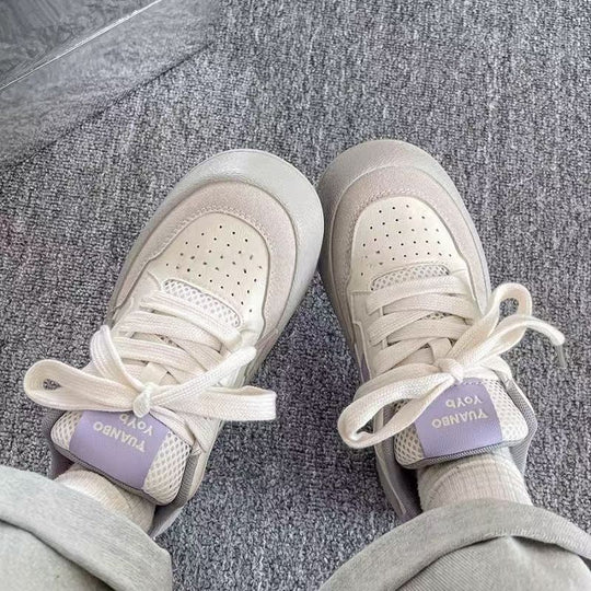 Damen Sportliche Sneaker mit komfortabler Polsterung und atmungsaktiver Oberflächenstruktur EB
