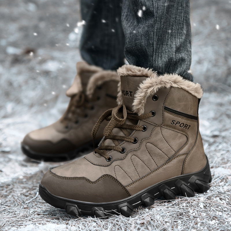 Damen Winterstiefel mit wärmendem Innenfutter und rutschfester Sohle EB