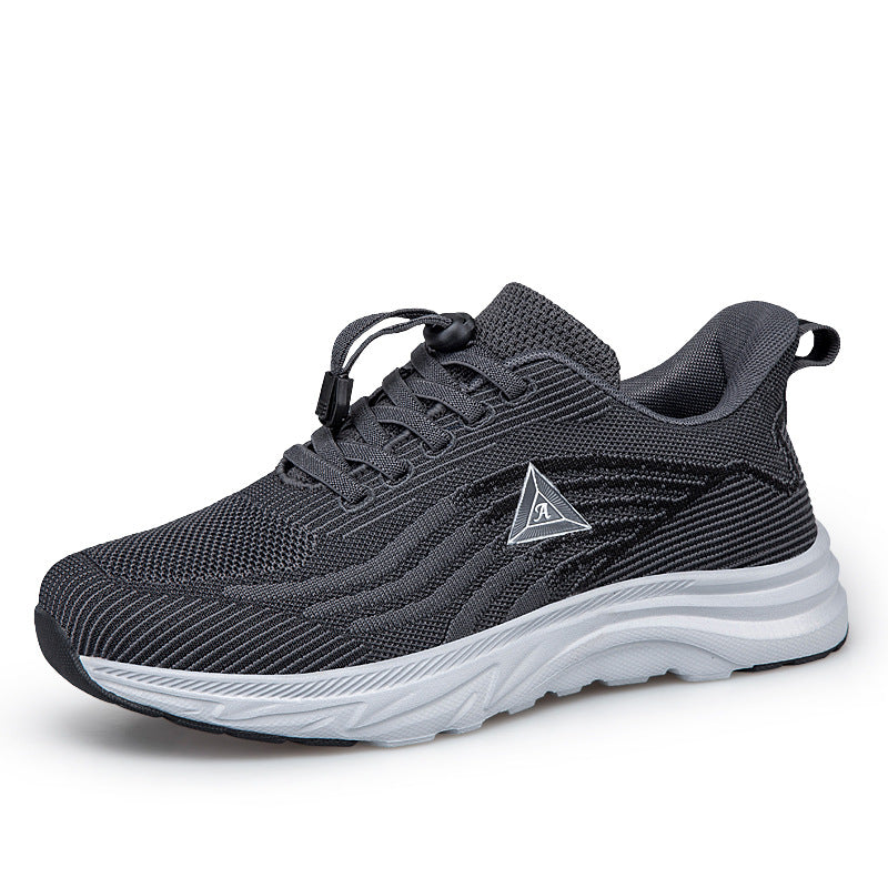 Damen Sportliche Lauf-Sneaker mit atmungsaktivem Obermaterial und elastischem Schnellschnürsystem EB