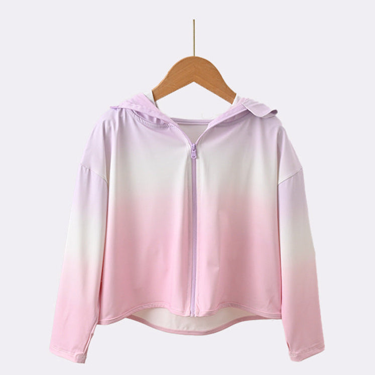 Damen Leichte Kapuzenjacke mit UV-Schutz EB