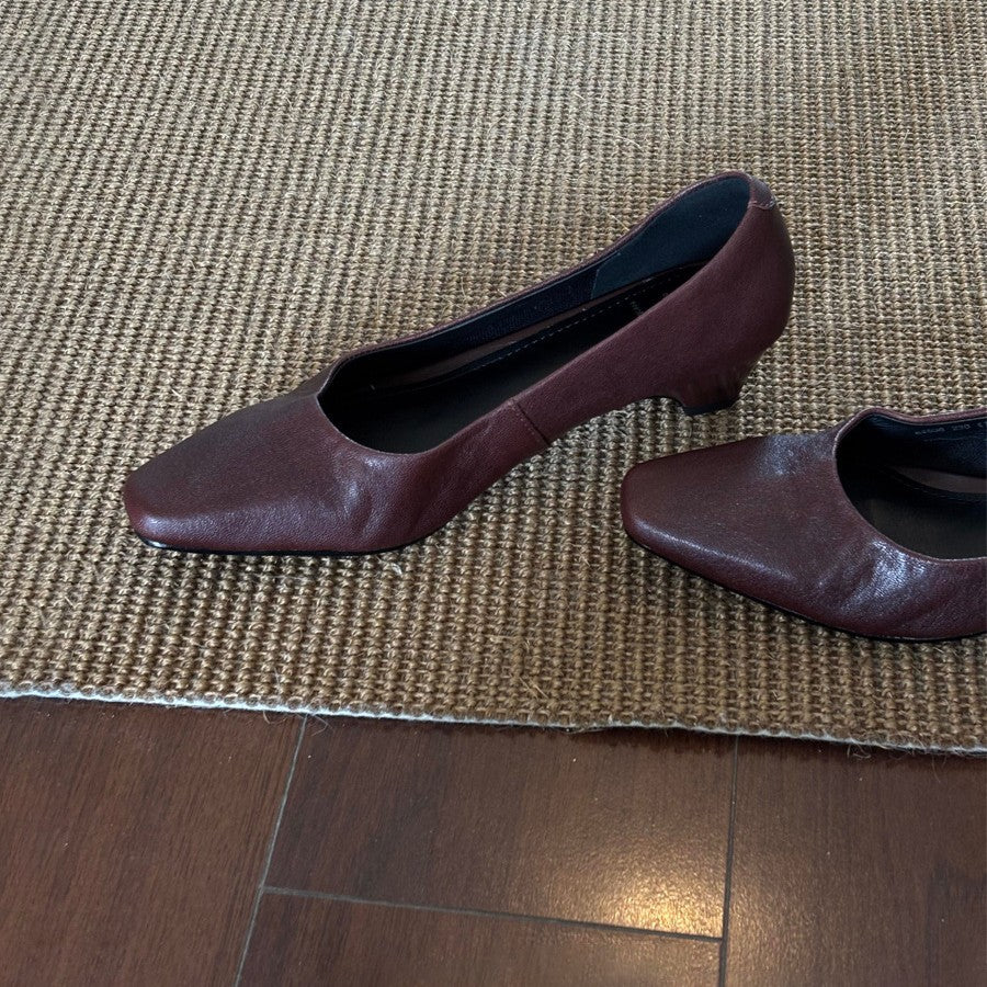 Damen Elegante und bequeme Slipper mit spitzem Zehenbereich EB