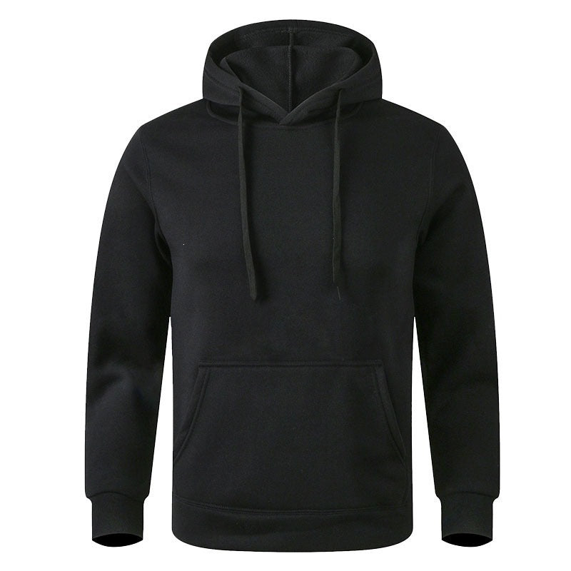 Unisex nan Heavyweight-Kapuzenpullover mit doppelt vernähter Kängurutasche, verstärkten Nähten und weichem Fleece-Innenfutter EB