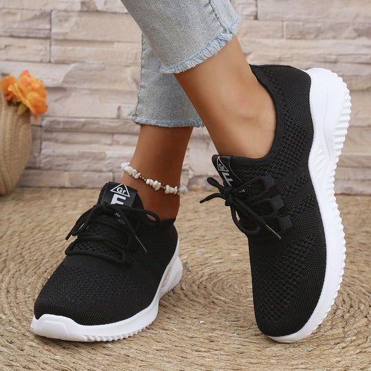 Damen atmungsaktive Sneaker in modischem Design EB