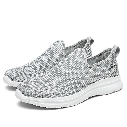 Damen Atmungsaktive Slip-On Freizeitschuhe mit rutschfester Sohle EB