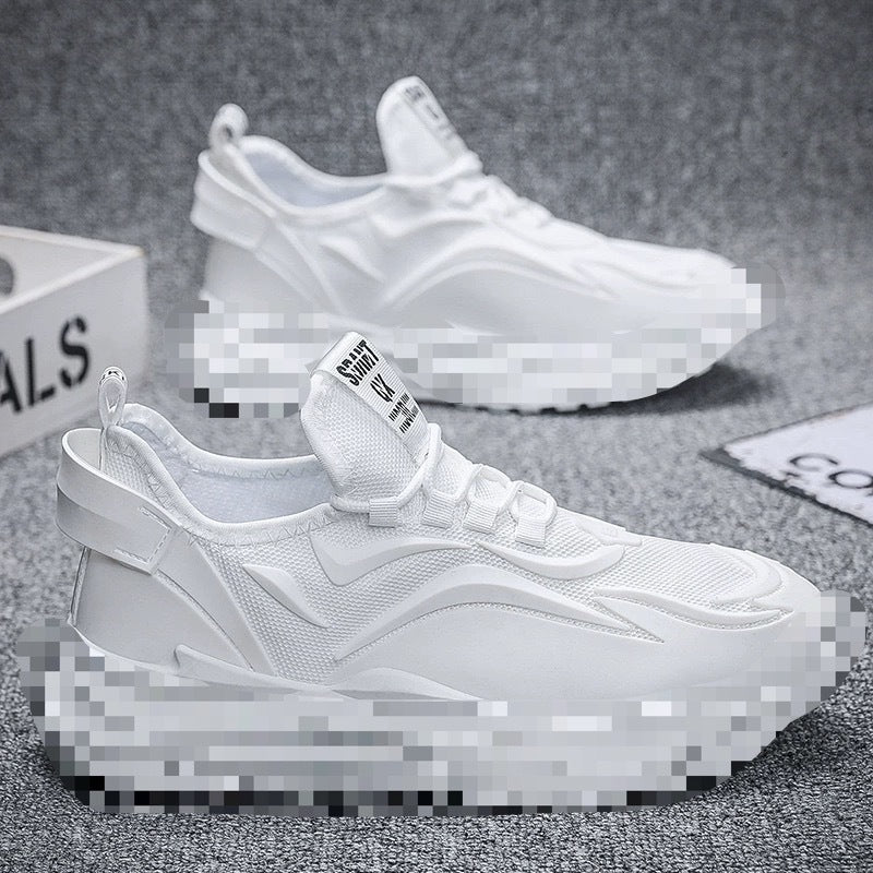 Damen Sportliche Sneaker mit atmungsaktivem Obermaterial und rutschfester Sohle EB