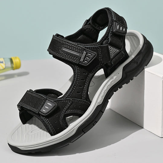 Herren Sportliche Outdoor-Sandalen mit verstellbarem Riemensystem und rutschfester Sohle EB