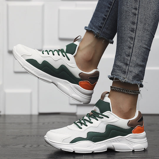 Damen Sportliche Sneakers mit innovativem Dämpfungssystem und atmungsaktivem Mesh EB