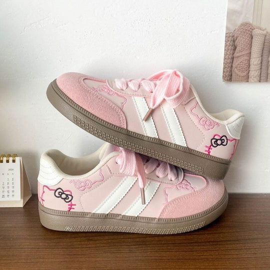 Damen Modische Sneakers mit verspieltem Detail und komfortabel dämpfendem Fußbett EB
