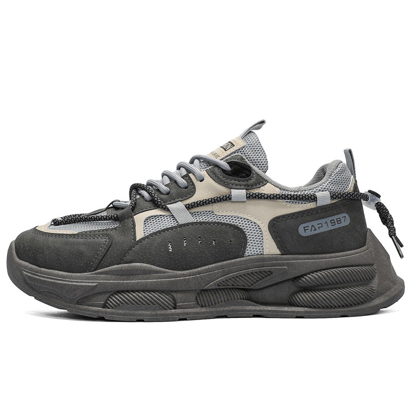 Damen Sportliche Sneakers mit atmungsaktiver Netzstruktur und dämpfender Sohle EB