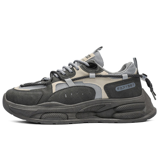 Damen Sportliche Sneakers mit atmungsaktiver Netzstruktur und dämpfender Sohle EB