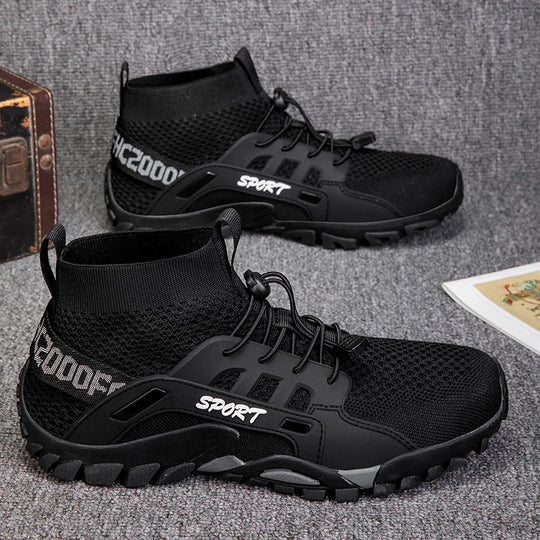 Damen Sportliche Wassersportschuhe mit atmungsaktivem Obermaterial und rutschfester Sohle EB