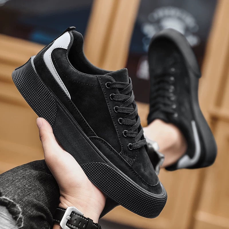 Damen komfortable Sneaker mit zeitlosem Design und dämpfender Sohle EB