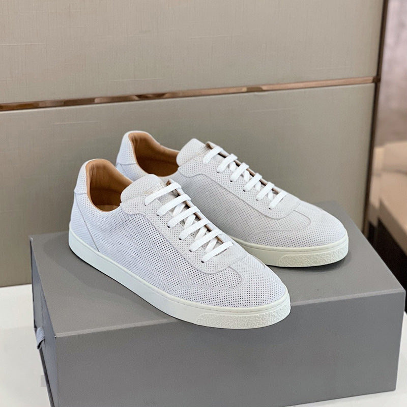 Damen sportliche Sneaker aus atmungsaktivem Mesh-Material EB