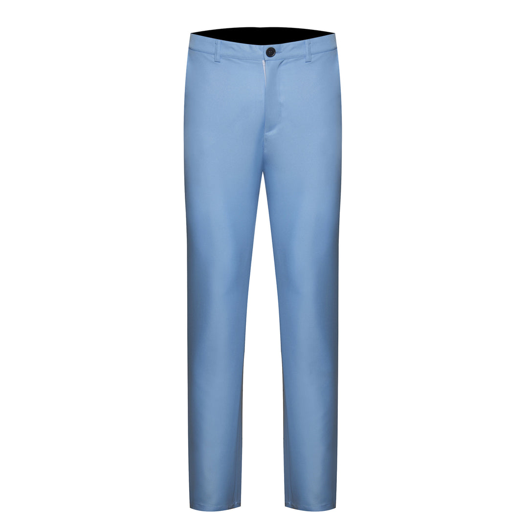 Herren elegante Chino-Hose mit schmalem Schnitt und atmungsaktivem Material EB