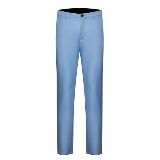 Herren elegante Chino-Hose mit schmalem Schnitt und atmungsaktivem Material EB