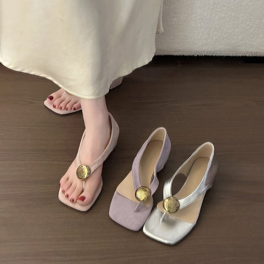Damen elegante Slingback-Pumps mit hochwertigen Details und komfortablem Absatz EB