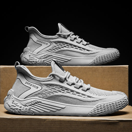 Damen atmungsaktive Fitness-Sneaker mit rutschfester Sohle EB