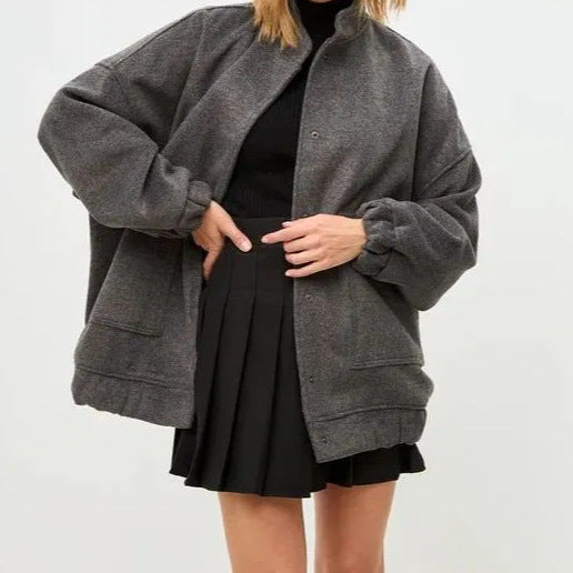 Damen oversize Sweatjacke EB