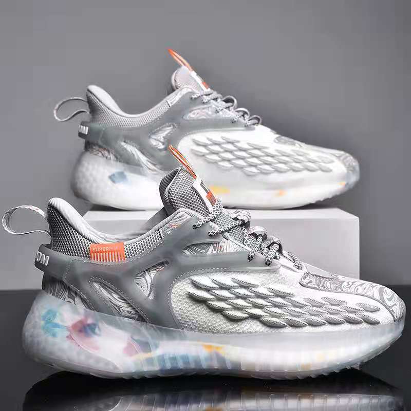 Damen Sportliche Sneaker mit ergonomischem Design und atmungsaktiver Oberflächenstruktur EB
