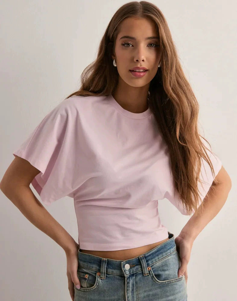 Damen Bequemes Oversized T-Shirt mit modernem Schnitt EB