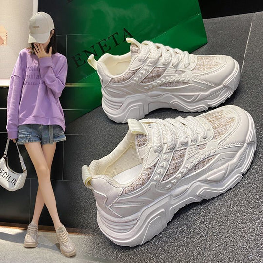 Damen Sportliche Sneakers im modernen Design EB