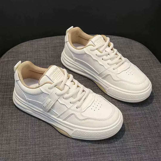 Damen Sportliche Lifestyle Sneakers mit dämpfender Sohle und atmungsaktiver Obermaterialstruktur EB
