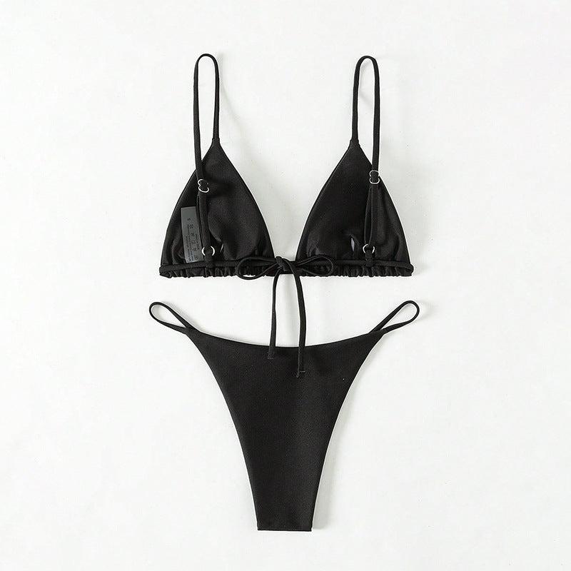 Damen Bikini-Set mit verspieltem Tie-Dye-Muster EB