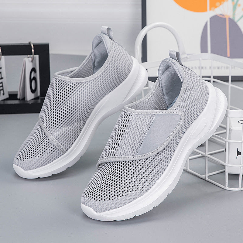 Damen Atmungsaktive Slip-On Sneakers mit flexibler Sohle EB