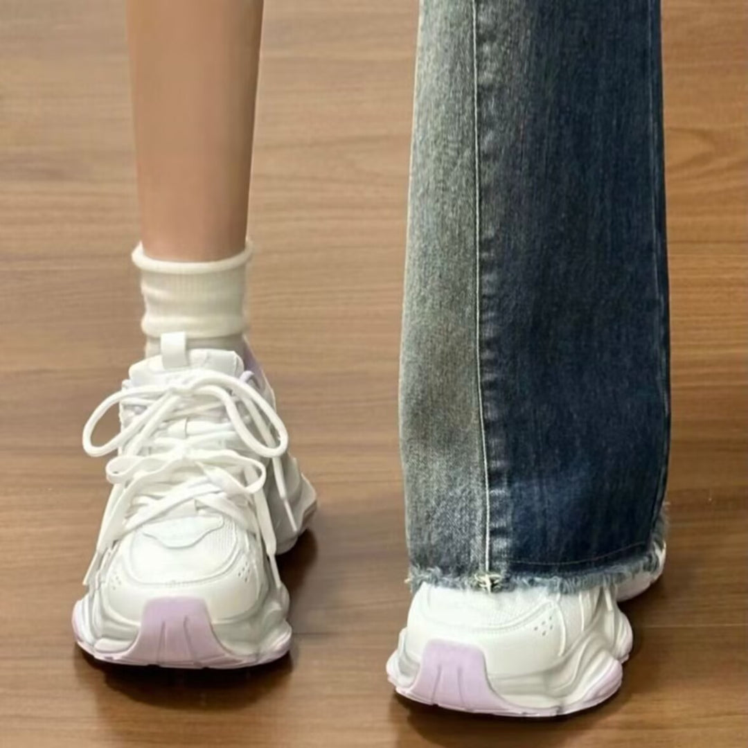 Damen Sportliche Laufschuhe mit ergonomischem Dämpfungssystem und flexibler Sohle EB