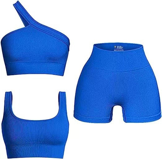 Damen Sport-BH und Shorts Set EB