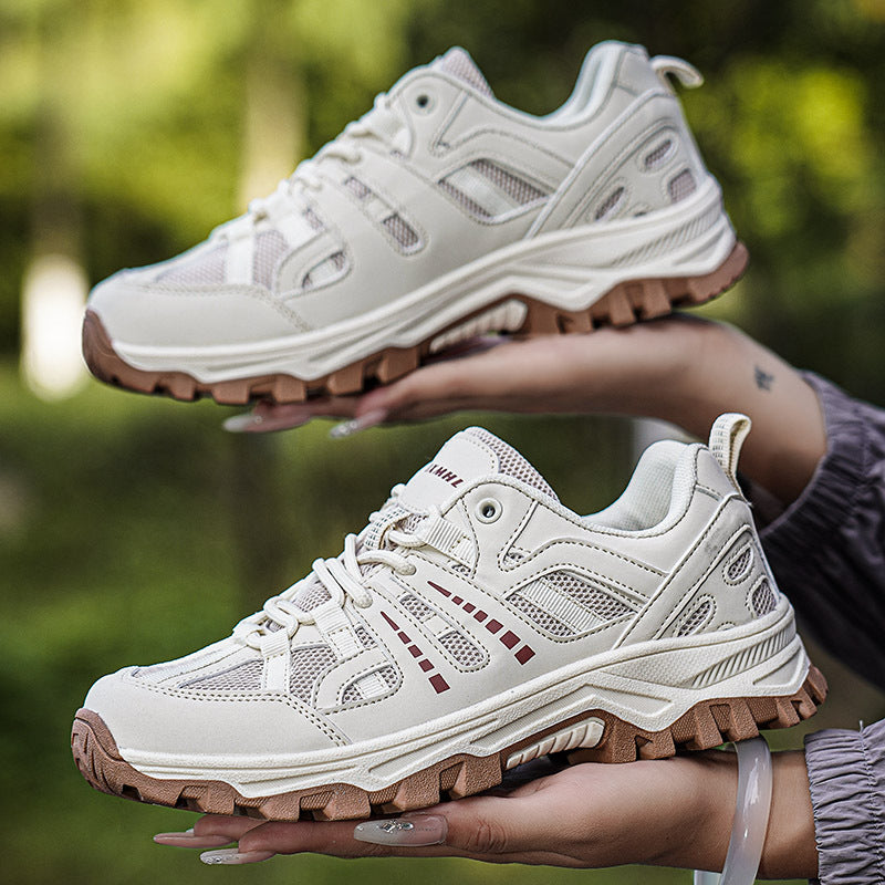 Damen Sportliche Trail-Laufschuhe mit atmungsaktivem Obermaterial und dämpfender Sohle EB