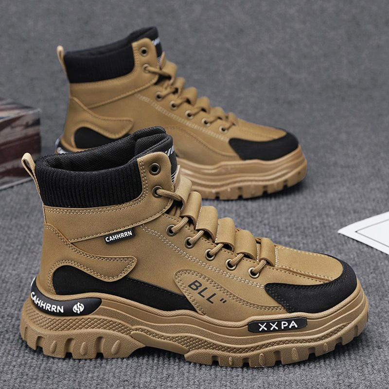 Herren robuste Outdoor Sneakers mit verstärkter Sohle EB