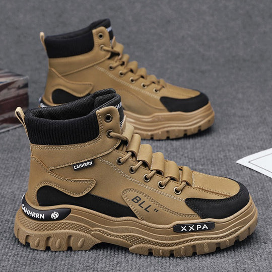Herren robuste Outdoor Sneakers mit verstärkter Sohle EB