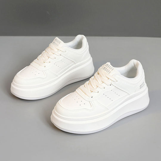 Damen Modische Chunky Sneakers mit dämpfender Laufsohle und atmungsaktivem Obermaterial EB