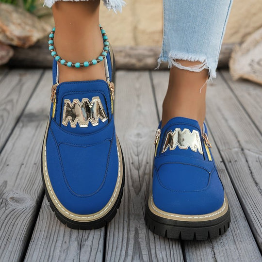 Damen Bequeme Slip-On Sneakers EB