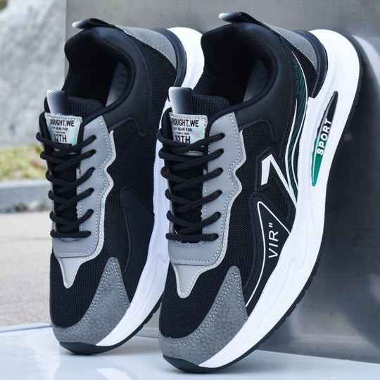 Damen Sportliche Sneakers mit dämpfender Laufsohle und atmungsaktivem Obermaterial EB