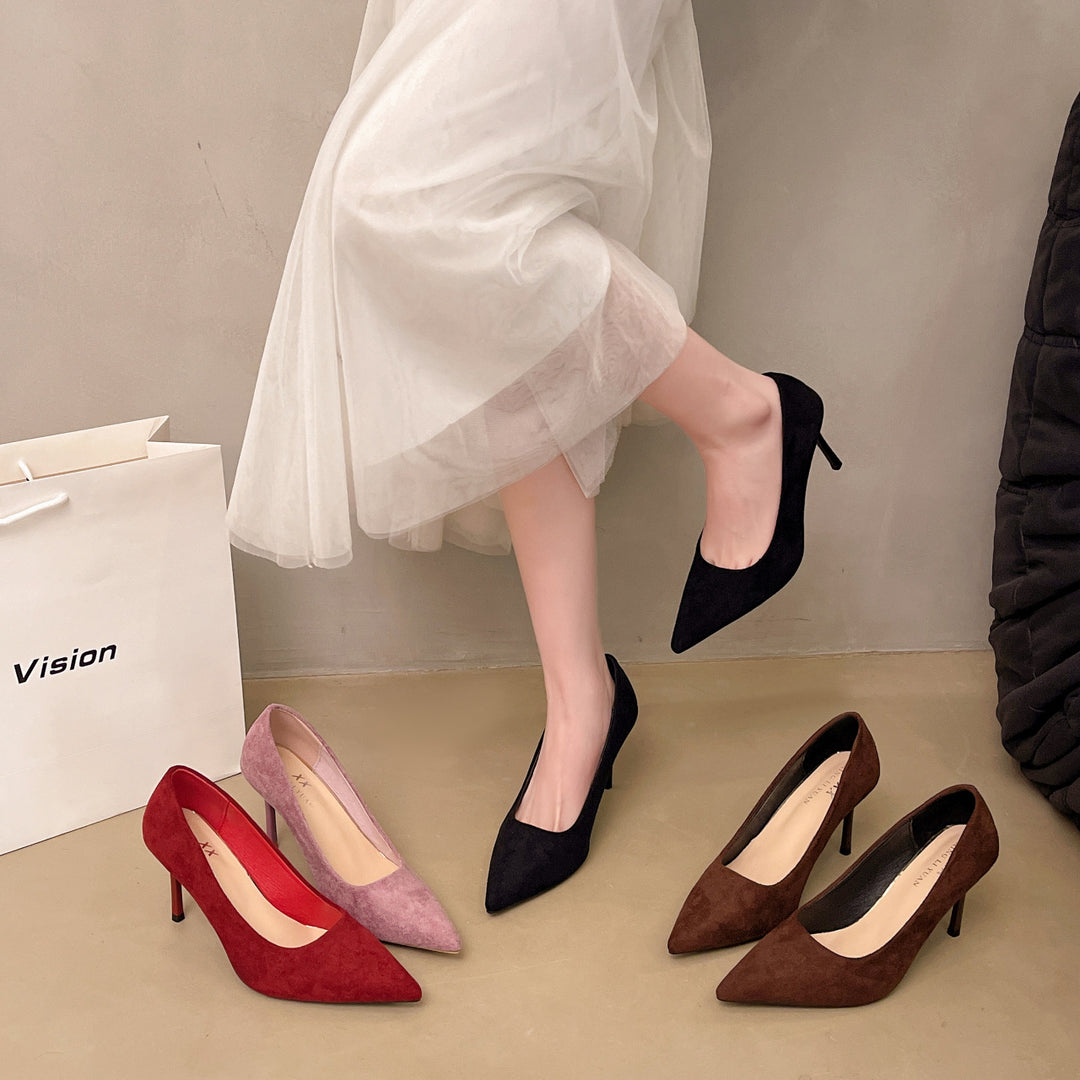 Damen spitze High Heels EB