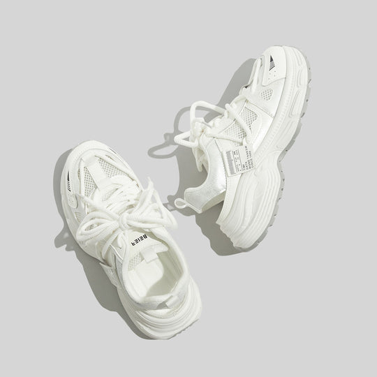 Damen Sportliche Sneaker mit atmungsaktiver Netz-Oberfläche und bequemer Dämpfung EB