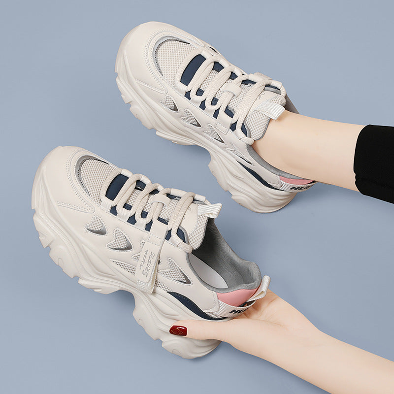 Damen Sportliche Lauf-Sneaker mit verstärkter Dämpfung und atmungsaktivem Obermaterial EB