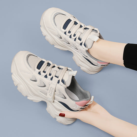 Damen Sportliche Lauf-Sneaker mit verstärkter Dämpfung und atmungsaktivem Obermaterial EB