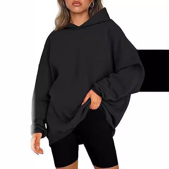 Damen oversized Kapuzenpullover EB