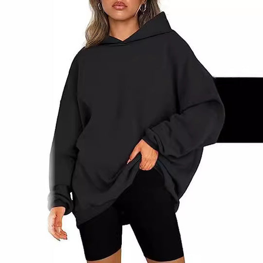Damen oversized Kapuzenpullover EB